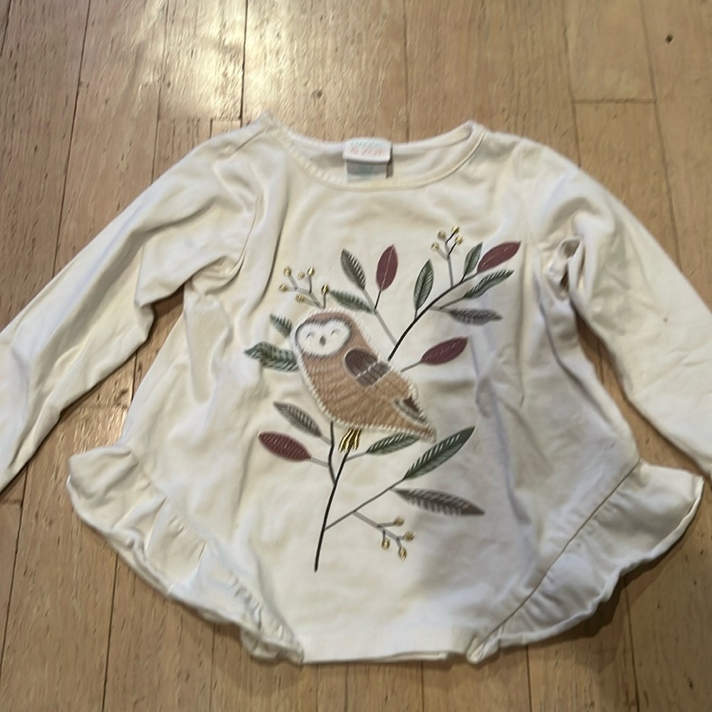 Maggie & Zoe Girl 18 months shirt with long sleeves